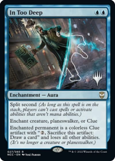 In Too Deep Promo Pack: Streets of New Capenna Magic card