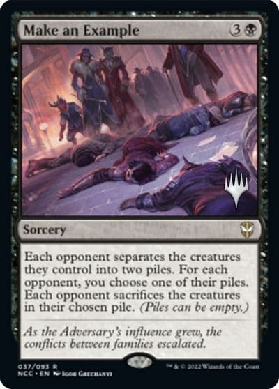 Make an Example Promo Pack: Streets of New Capenna Magic card