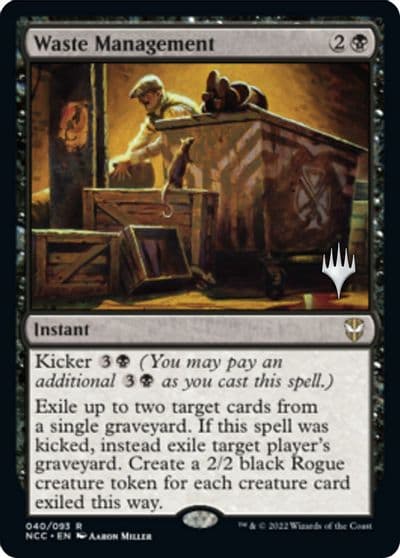 Waste Management Promo Pack: Streets of New Capenna Magic card