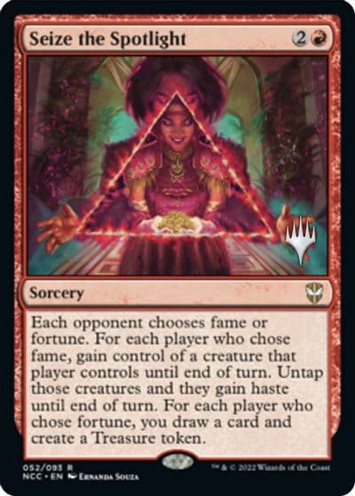 Seize the Spotlight Promo Pack: Streets of New Capenna Magic card
