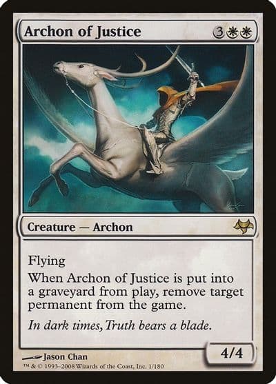 Archon of Justice Eventide Magic card