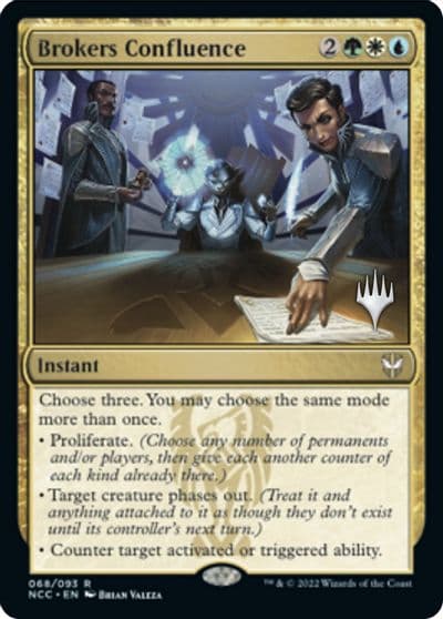 Brokers Confluence Promo Pack: Streets of New Capenna Magic card