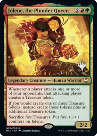 Jolene the Plunder Queen Promo Pack: Streets of New Capenna Magic card