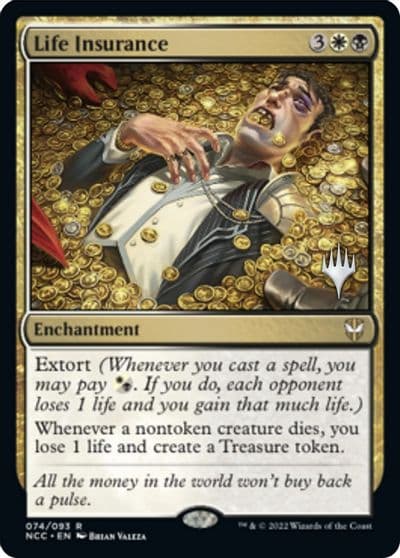 Life Insurance Promo Pack: Streets of New Capenna Magic card