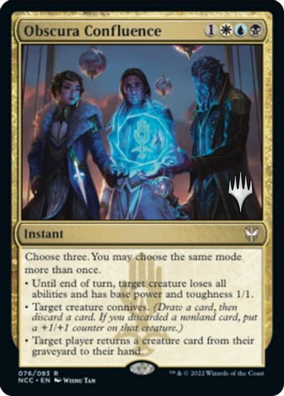 Obscura Confluence Promo Pack: Streets of New Capenna Magic card