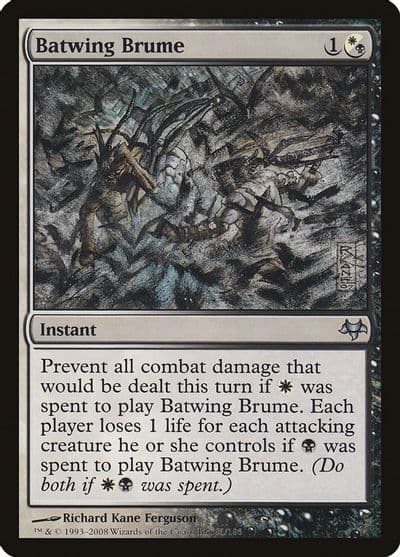 Batwing Brume Eventide Magic card