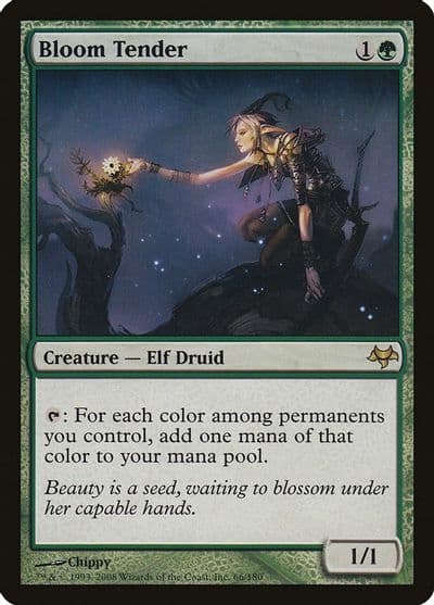 Bloom Tender Eventide Magic card
