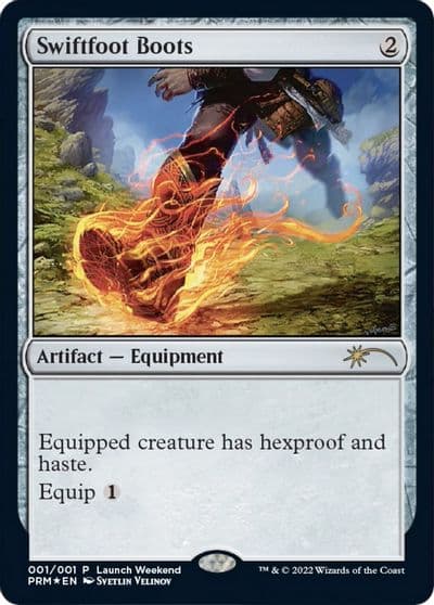 Swiftfoot Boots WPN & Gateway Promos Magic card