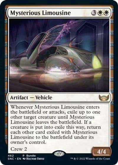 Mysterious Limousine SNC Bundle Unique and Miscellaneous Promos Magic card