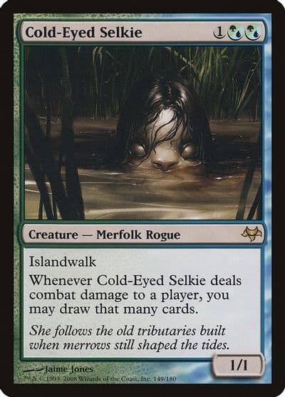 Cold Eyed Selkie Eventide Magic card