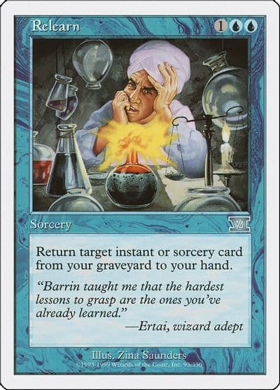Relearn Classic Sixth Edition Magic card