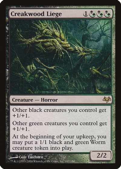 Creakwood Liege Eventide Magic card