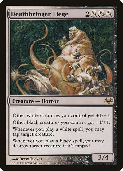 Deathbringer Liege Eventide Magic card
