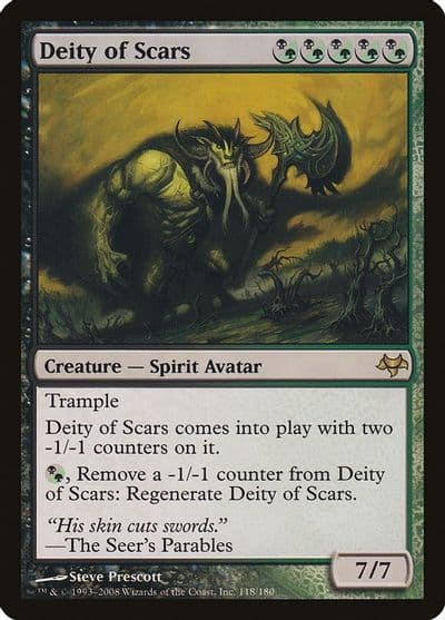 Deity of Scars Eventide Magic card