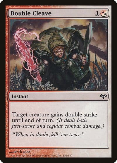 Double Cleave Eventide Magic card