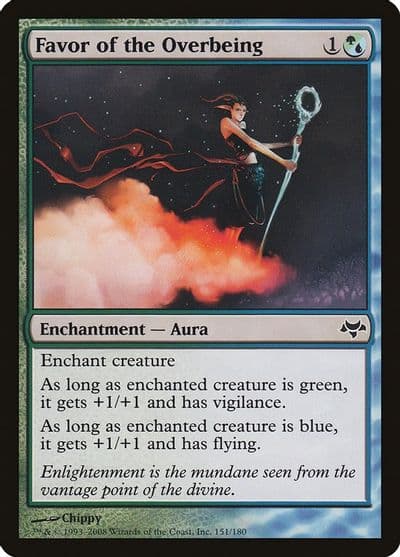 Favor of the Overbeing Eventide Magic card