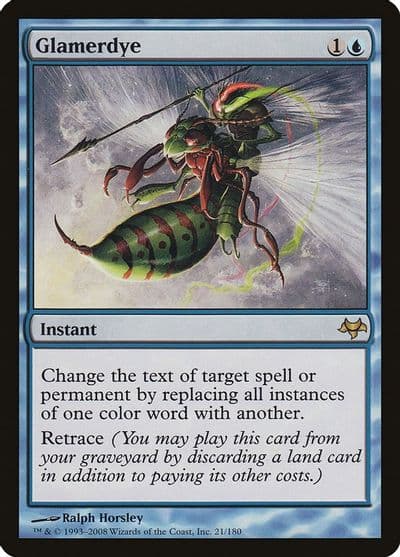 Glamerdye Eventide Magic card