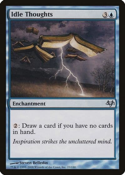 Idle Thoughts Eventide Magic card