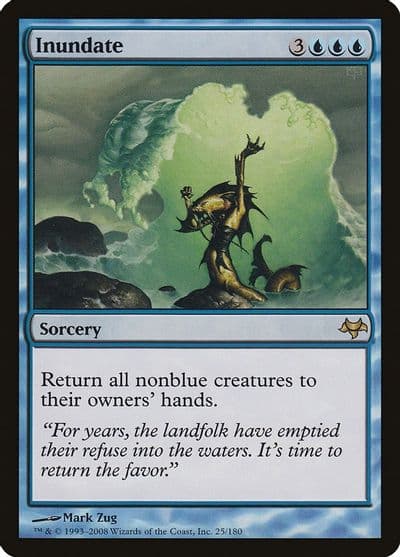 Inundate Eventide Magic card