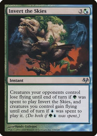 Invert the Skies Eventide Magic card