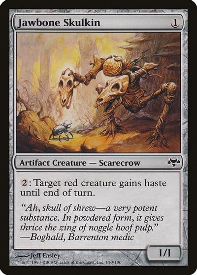 Jawbone Skulkin Eventide Magic card