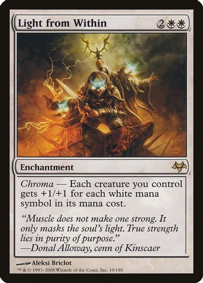 Light from Within Eventide Magic card