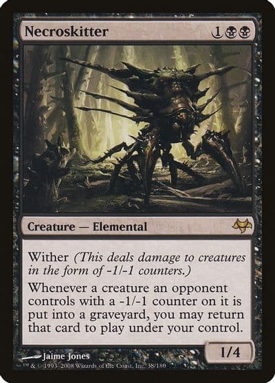 Necroskitter Eventide Magic card