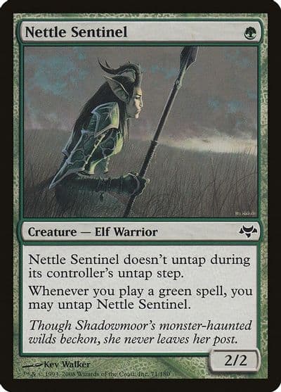 Nettle Sentinel Eventide Magic card