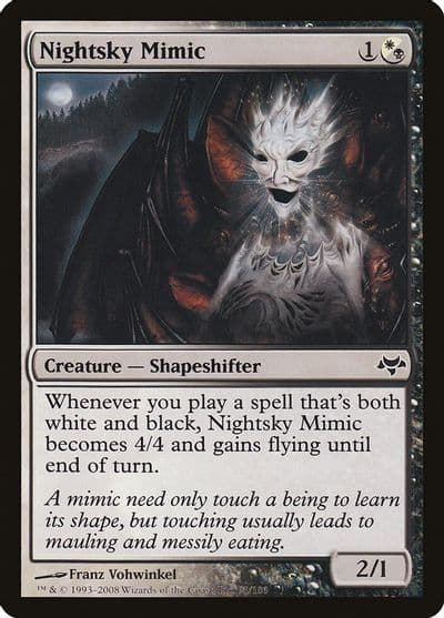 Nightsky Mimic Eventide Magic card