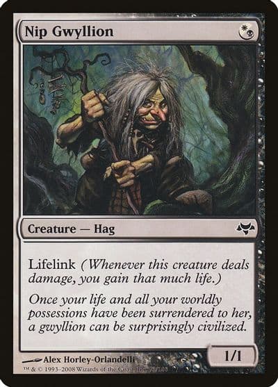 Nip Gwyllion Eventide Magic card
