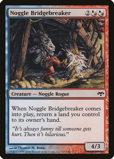 Noggle Bridgebreaker Eventide Magic card