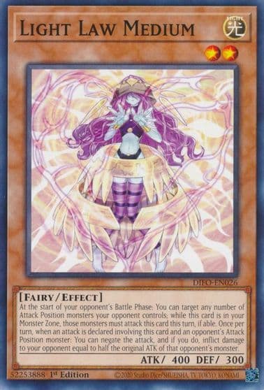 Light Law Medium Dimension Force Yu-Gi-Oh! card