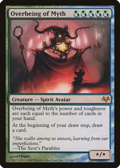 Overbeing of Myth Eventide Magic card