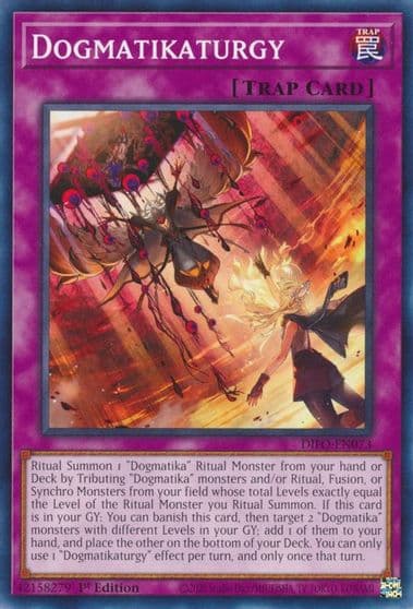 Dogmatikaturgy Dimension Force Yu-Gi-Oh! card
