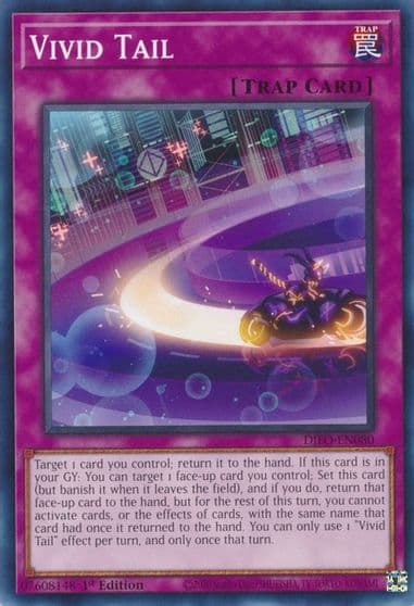 Vivid Tail Dimension Force Yu-Gi-Oh! card