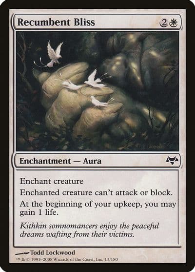 Recumbent Bliss Eventide Magic card