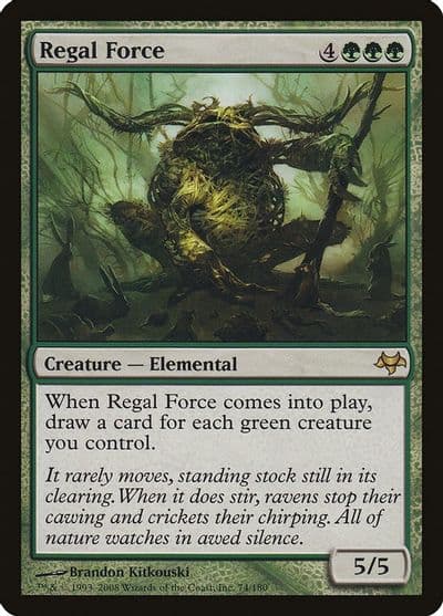 Regal Force Eventide Magic card