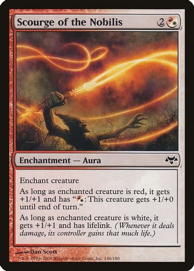 Scourge of the Nobilis Eventide Magic card
