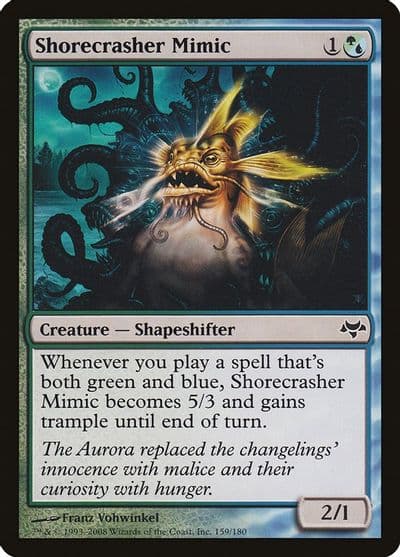Shorecrasher Mimic Eventide Magic card