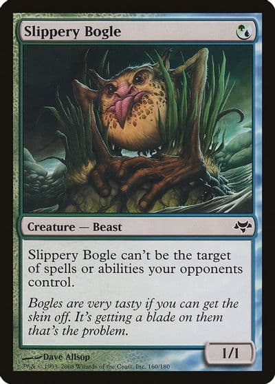 Slippery Bogle Eventide Magic card