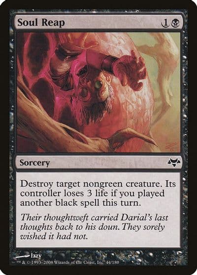 Soul Reap Eventide Magic card