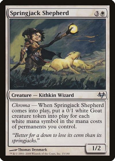 Springjack Shepherd Eventide Magic card