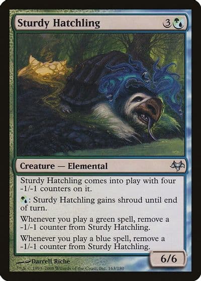 Sturdy Hatchling Eventide Magic card