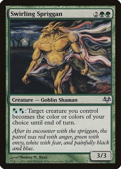 Swirling Spriggan Eventide Magic card