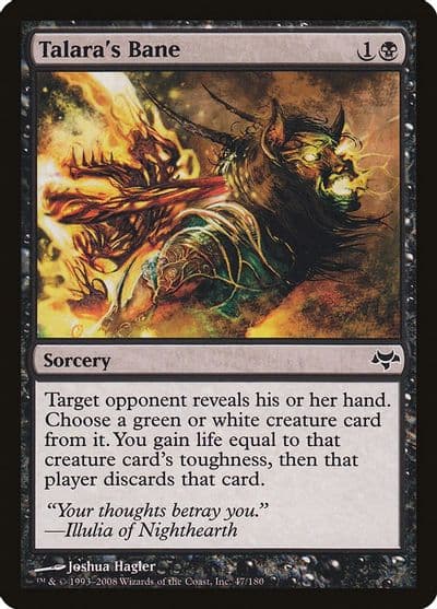 Talaras Bane Eventide Magic card