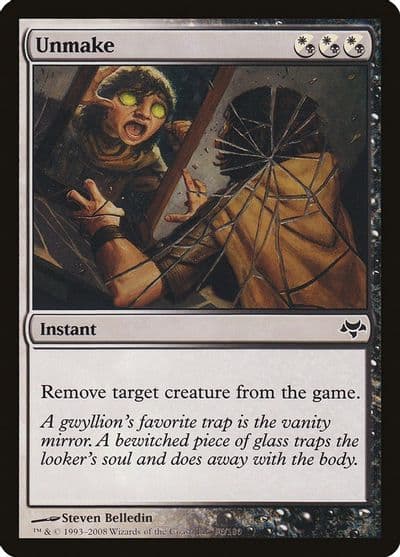 Unmake Eventide Magic card