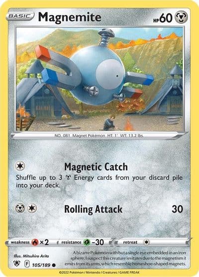 Magnemite SWSH10: Astral Radiance Pokemon card