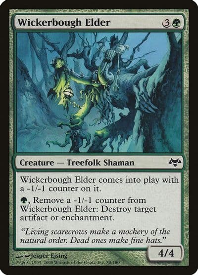 Wickerbough Elder Eventide Magic card