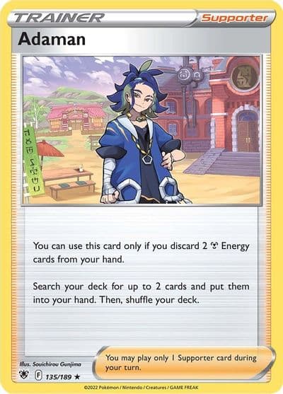 Adaman SWSH10: Astral Radiance Pokemon card