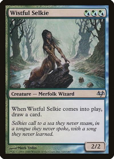 Wistful Selkie Eventide Magic card